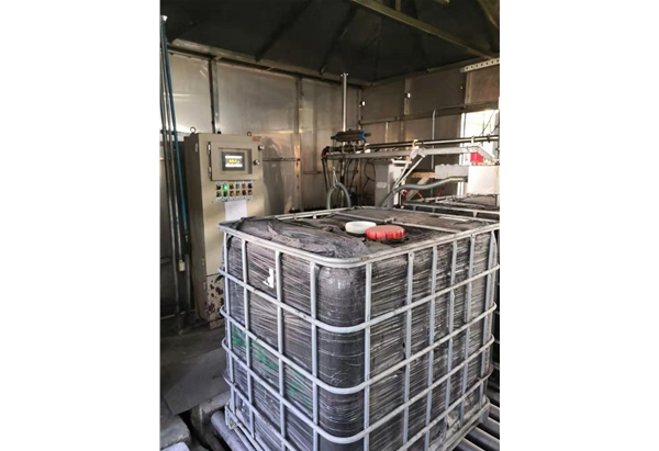 Ton barrel filling